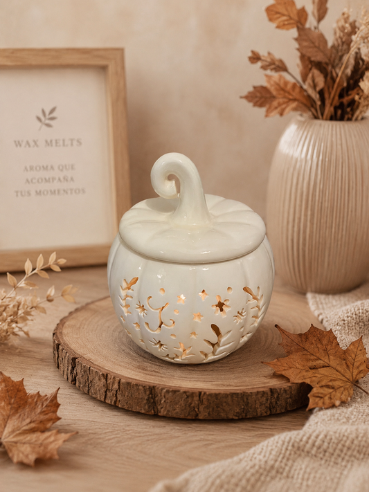 Quemador calabaza blanco