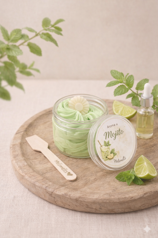 Helado aromático Mojito